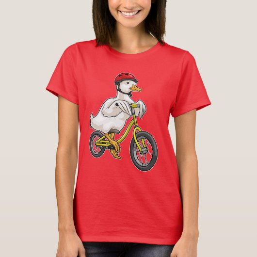 eendenfiets t-shirt (Voorkant)