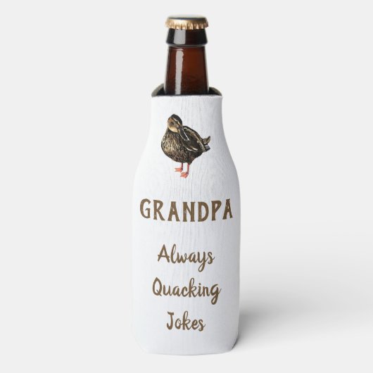 eendenfles koeler (Fles Voorkant)