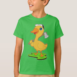 eendenhouthakkerbos t-shirt