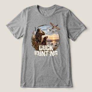 Eendenjacht Logo Tri-Blend Shirt