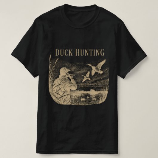 Eendenjacht t-shirt (Design voorkant)