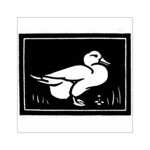 eendenkunst deco rubberstempel