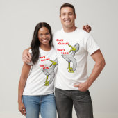 Eendenkwakens geven geen echo. t-shirt (Unisex)