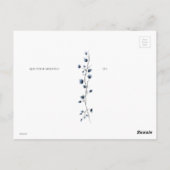 Eendenstro Pet Easter Egg Flowers Vlinders Briefkaart (Achterkant)