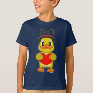 Eendenverzorgingscilinder Huwelijk T-shirt