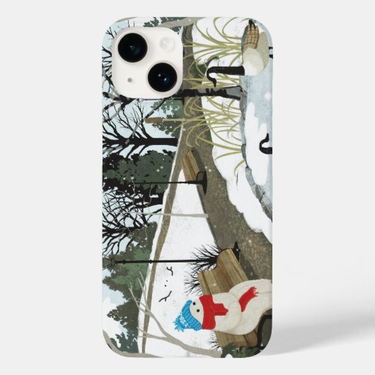 Eendenvijver - Winter Case-Mate iPhone Case (Achterkant)