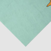 eendenvogel witte eend tissuepapier (Detail)