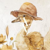 Eendje Aquarel Schilderij Eendenboerderij Dier Poster