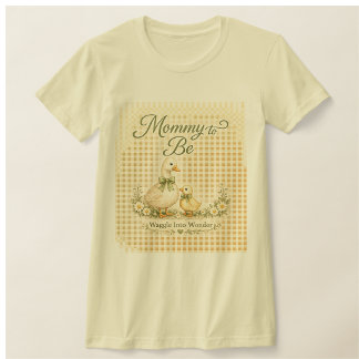 Eendje Baby Shower Outfit Set Waggle Into Wonder T-shirt