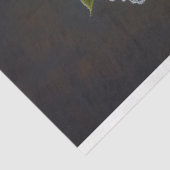  eendje in Bloemen Bonnet Decoupage Tissuepapier (Detail)