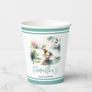 Eendje Papieren Bekers Jongens Baby Shower