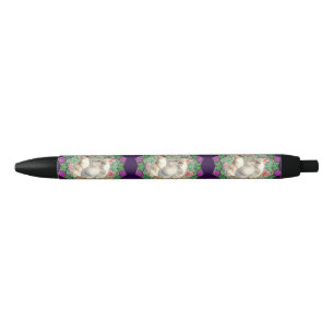 Eendjes en Bloemen Zwarte Inkt Pen
