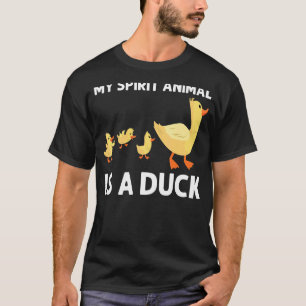 Eendontwerpen voor mannen vrouwen boerderij eendje t-shirt