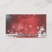 Eenduidig grijs visitekaartje (Achterkant)