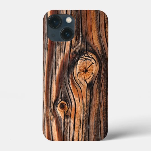 Eenduidig houtextuur Case-Mate iPhone case (Achterkant)