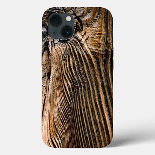 Eenduidig houtextuur Case-Mate iPhone case (Achterkant)