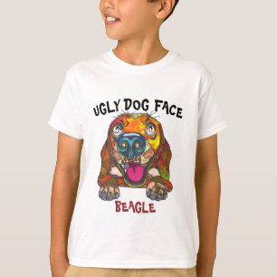 Eenduidig lelijke hond van Beagle T-Shirt