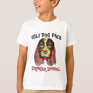Eenduidig lelijke kogelhond T-shirt