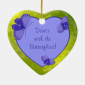 Eenduidig Ornament met witte vlinder (Achterkant)