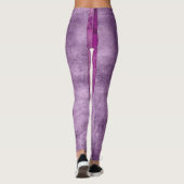Eenduidige  kleurwolken meisjes lavender leggings (Achterkant)