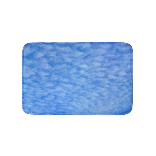 Eenduidige klouds Bath Mat (Voorkant)