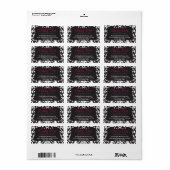 Eenendertig GOEDGEKEURDE LABELS (Full Sheet)