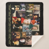 Eenentwintig meesters sherpa deken (Voorkant)