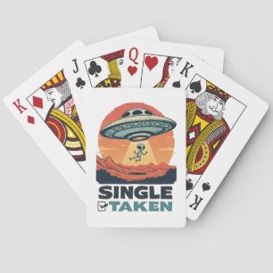 Eengenomen ruimteschip ontvoert buitenaardse Valen Pokerkaarten