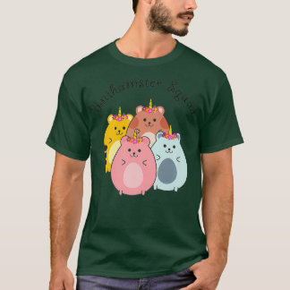 Eenhamster Squad Schattige Hamster Friends T-shirt