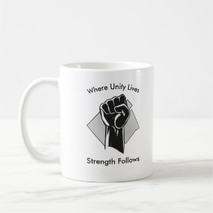 Eenheid en Kracht Inspirerend Koffiemok