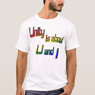 Eenheid gaat over U en I T-Shirt