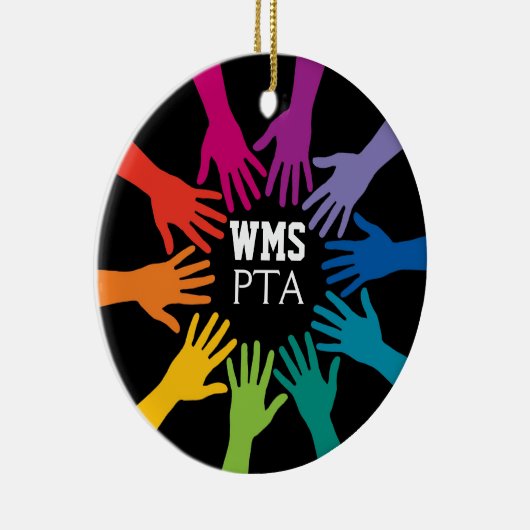 Eenheid - Handen - SRF Keramisch Ornament (Rechts)