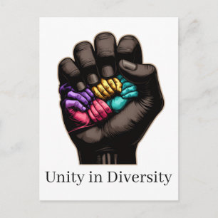 Eenheid in diversiteit briefkaart