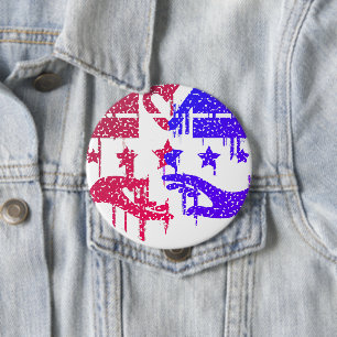Eenheid in diversiteit - een gezamenlijke visie ronde button 4,0 cm
