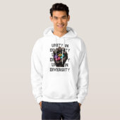 Eenheid in verscheidenheid hoodie (Voorkant volledig)