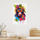 "Eenheid met het universum" APE-Poster Poster (Keuken)