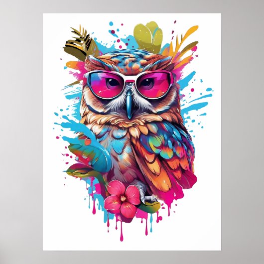 "Eenheid met het universum" Poster (Voorkant)