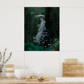 Eenheid met natuur poster (Keuken)