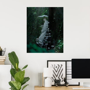 Eenheid met natuur poster