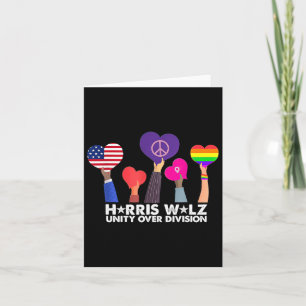 Eenheid over divisie Harris 2024 Wheimer 2024 stem Kaart