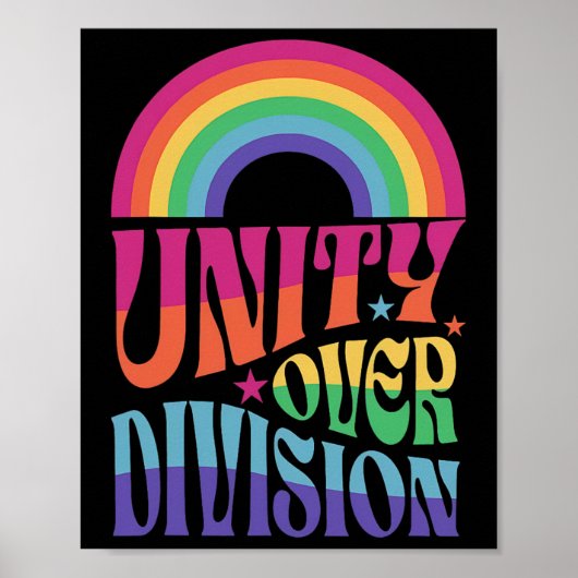 Eenheid over divisie Harris Wheimer 2024 Poster (Voorkant)