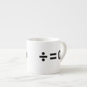 Eenheid Symbool Espresso Mok (Voorkant rechts)