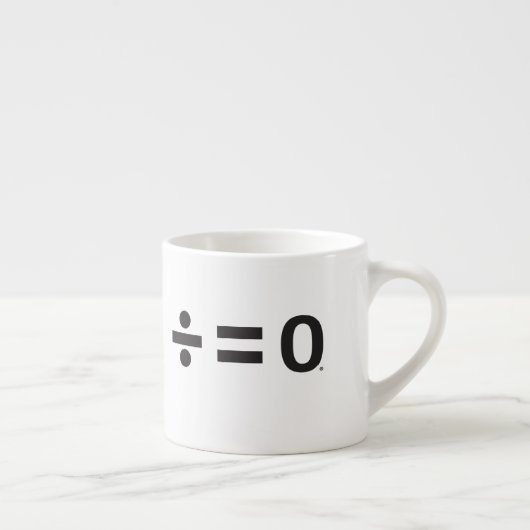 Eenheid Symbool Espresso Mok (Rechts)