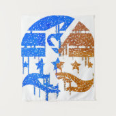 Eenheid te midden van verschillen wandkleed (Voorkant)