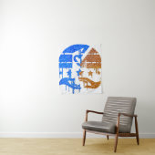 Eenheid te midden van verschillen wandkleed (In situ)