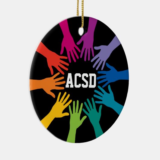 Eenheid - Teamwork - SRF Keramisch Ornament (Rechts)