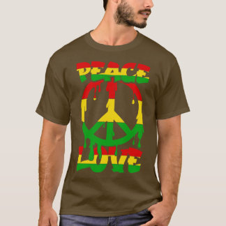 Eenheidsdag Vrede Liefde Vredesbord T-shirt