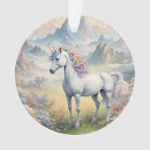 Eenhoorn Acryl Ornament
