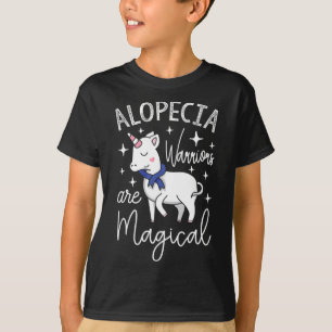 Eenhoorn Alopecia krijgers zijn magisch T-shirt
