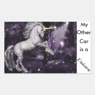 Eenhoorn auto Sticker